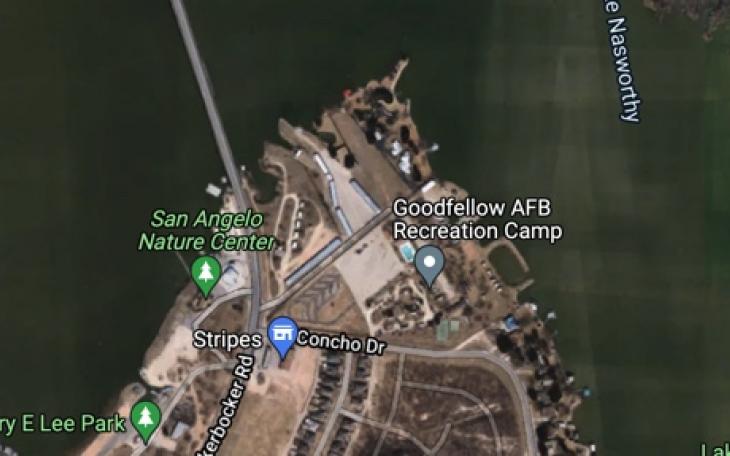 Goodfellow Air Force Base Recreation Camp at Lake Nasworthy (Contributed/Google Maps)