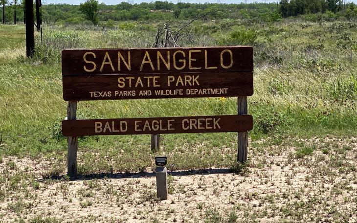 San Angelo State Park Bald Eagle Creek (LIVE! Photo/Yantis Green)