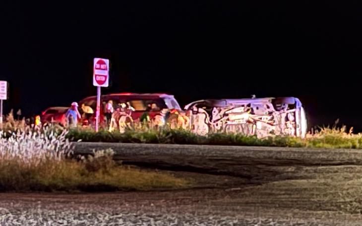 Trapped Crash Broadnax US87 9/24/21 (LIVE! Photo/Sonia Ramirez)