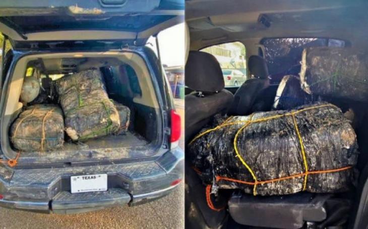 Marijuana Bundles Left Behind In SUV