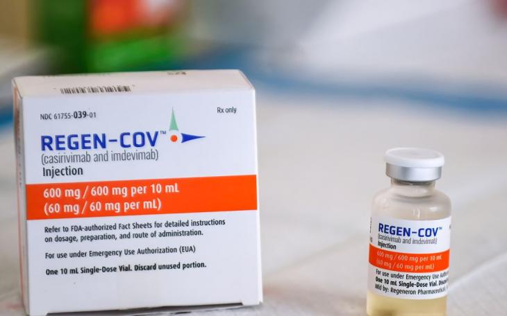 Regeneron, one of the monoclonol antibody treatments in short supply