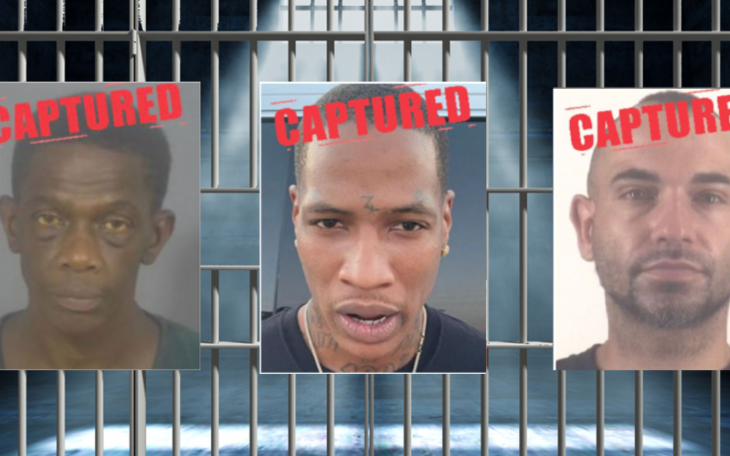 Henry Anthony Taylor (L) Xavier Montreal Benard (M) Valentine Johnathan Price (R)