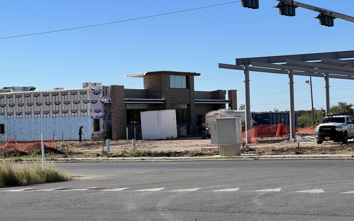 Truck Stop Construction on Hwy 87 N