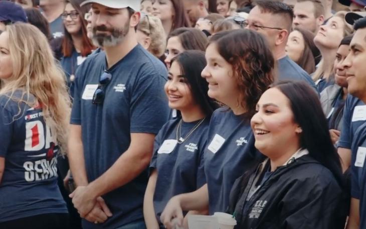 Day of Service for First Financial Bank