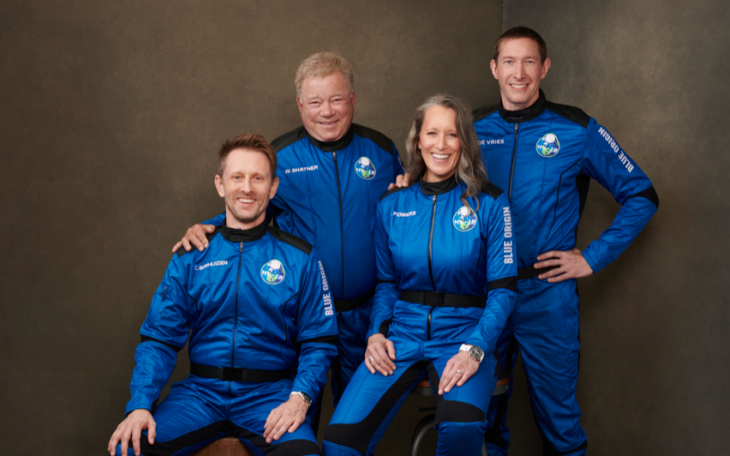 2nd Blue Origin Launch Crew
