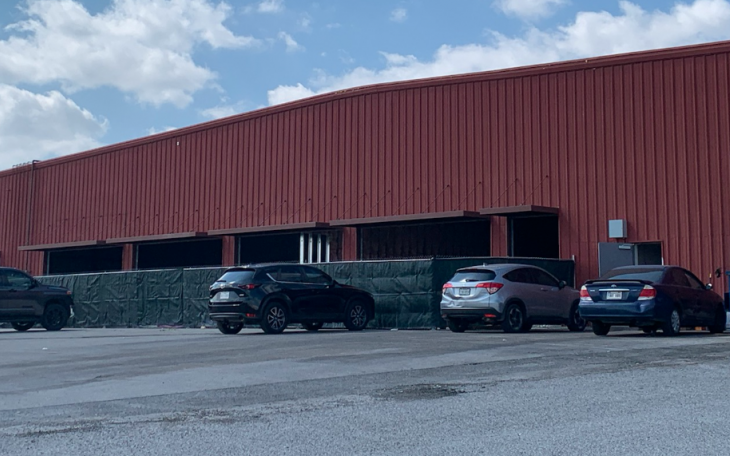 Construction at 3315 Sherwood Way