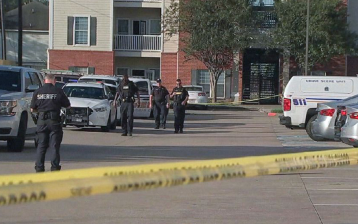 Police Scene in Harris County