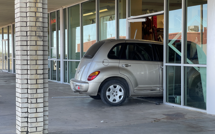PT Cruiser Drives into CATO Store