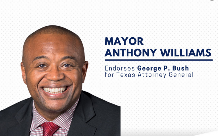 Abilene Mayor Williams Endorses George P. Bush for Texas Attorney General (Contributed/GPBush)