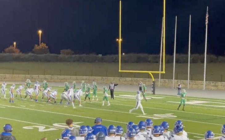 Eldorado vs. Falls City in 2rd round of Texas High School Playoffs on Nov. 26, 2021