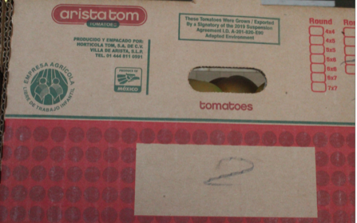 CBP Prohibits Tomatoes from Mexico (Contributed/CBP)