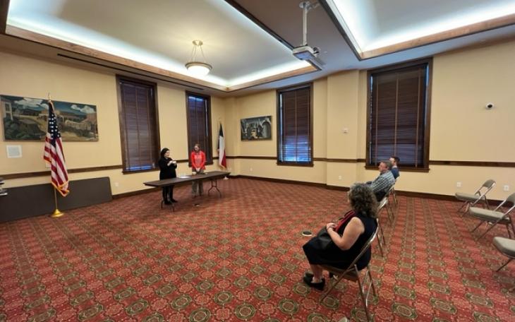 City of San Angelo Ballot Drawing for SMD5 Special Election (LIVE! Photo/Joe Hyde)