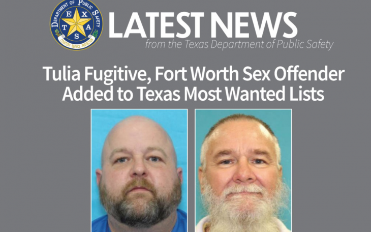 Fugitives James Bishop &amp; Phillip Ward (Contributed/DPS)