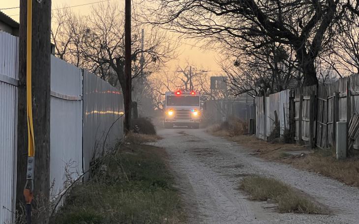 New Year’s Day Fire on 1000 Block of Culbertson