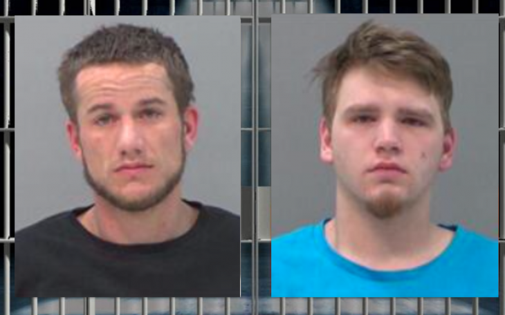 Jimmy Eden (L) Raymond Keele (R)