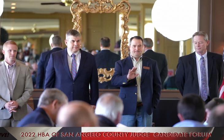 Lane Carter, Joe Hyde, Todd Kolls, Tommy Usery at HBA Forum (LIVE! Photo/Manny Diaz)