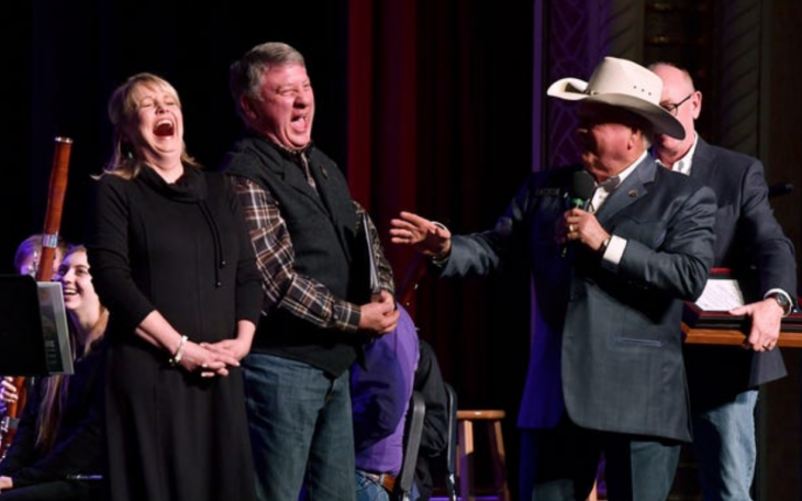 Ag Commissioner Miller Honors Texas Country Reporter Phillips (Contributed/TDA)