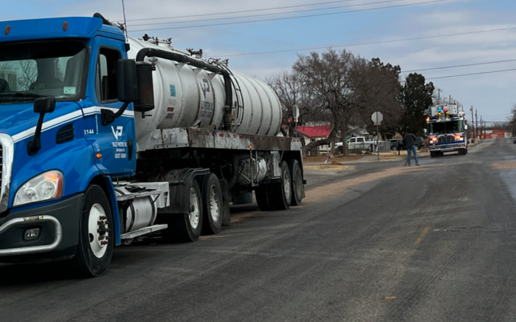 Oil Spill in East San Angelo
