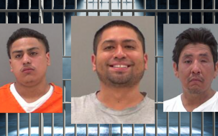 Joe Ramirez (L) Joe Medina (M) Lucas Woody (R)