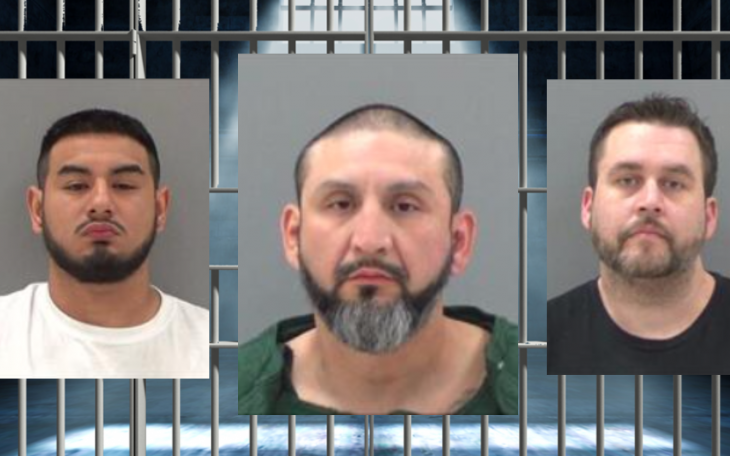 Robert Rodriguez (L) Christopher Rios (M) Matthew Van Zandt (R)