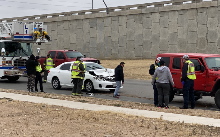 Crash at 7th and North Bryant