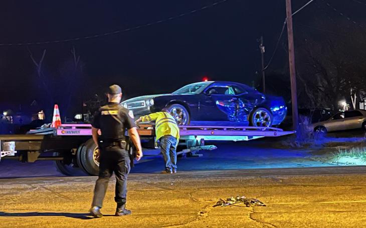 Crash Snarls Traffic Leaving Rodeo on April 1, 2022