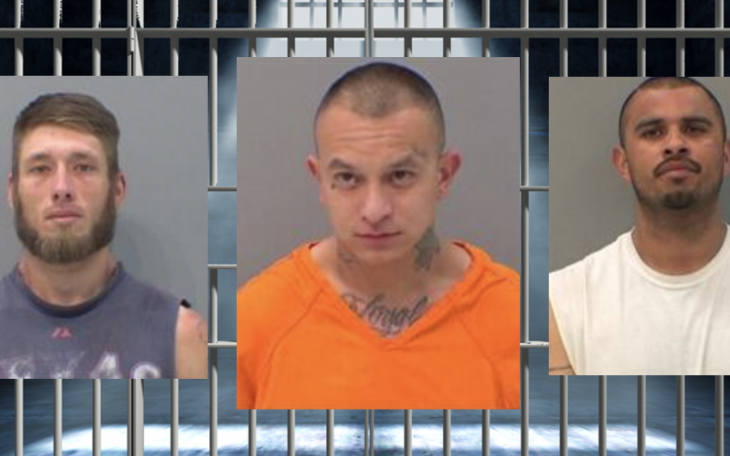 Andrew Wilhelm (L) John Navarro (M) Jason Lujan (R)