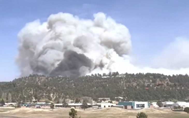 McBride Fire in Ruidoso, New Mexico