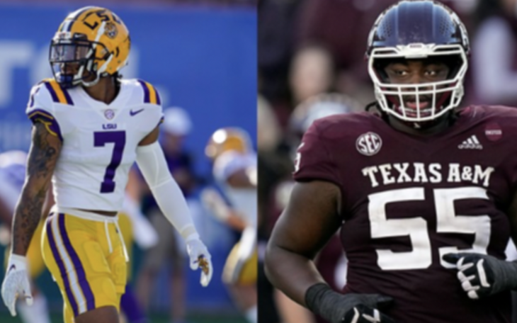 Texans Draft LSU's Stingley and TAMU's Green