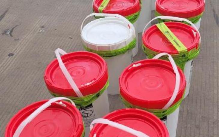 Containers of Liquid Meth (Contributed/CBP)