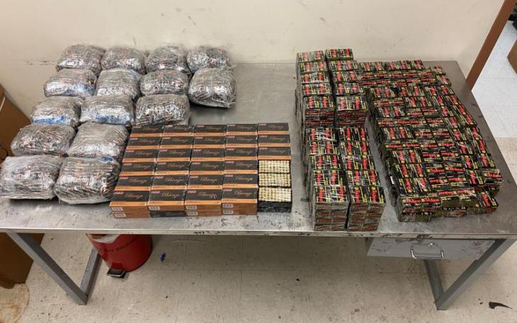 16,000 Rounds Confiscated at the Border (Contributed/CBP)