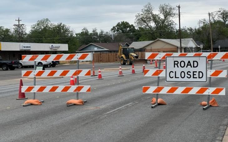College Hills Blvd. Construction 2022 (LIVE! Photo/Yantis Green)