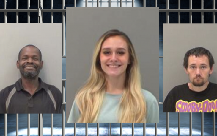 Johnathan Bridges (L) Caylie Martin (M) Jonathan Martin (R)