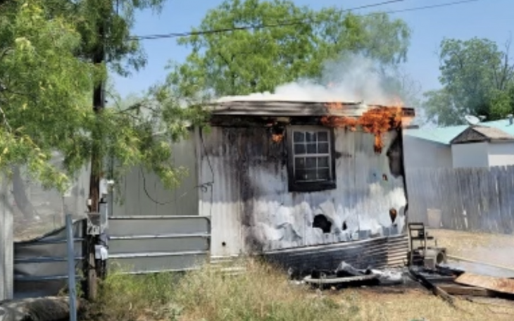 Trailer House Fire on the 300 Block of E 45th St.