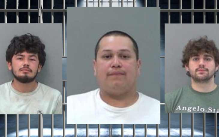 Joel Torres (L) Mark Sanchez (M) Timothy Bahl (R)