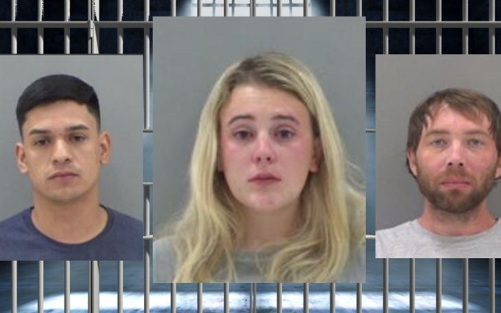 Israel Garcia (L) Casey Jones (M) Chris Hires (R)