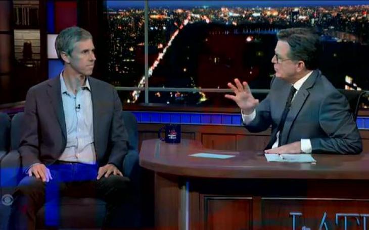 Beto O'Rourke: Texas Leadership Is Turning Back the Clock. As seen on the Late Show with Stephen Colbert on June 23, 2022