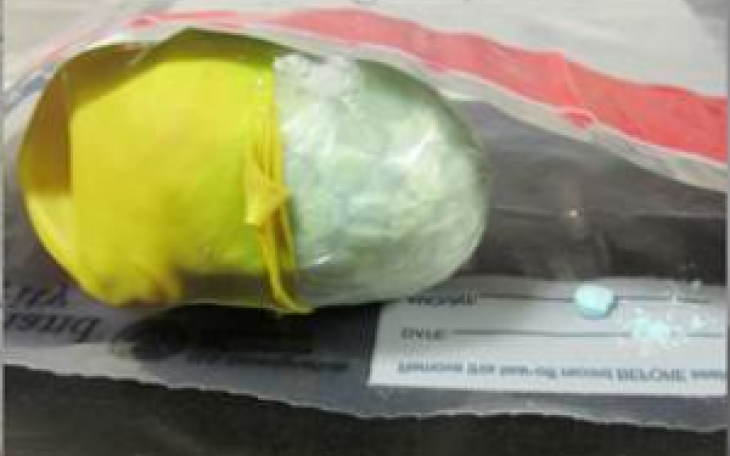 Fentanyl Package Smuggled Inside Woman's Body Cavity (Contributed/CBP)