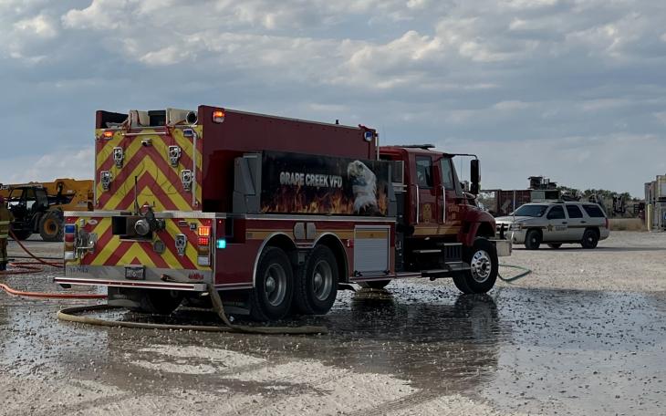 Grape Creek VFD Truck June 2022 (LIVE! Photo/Yantis Green)