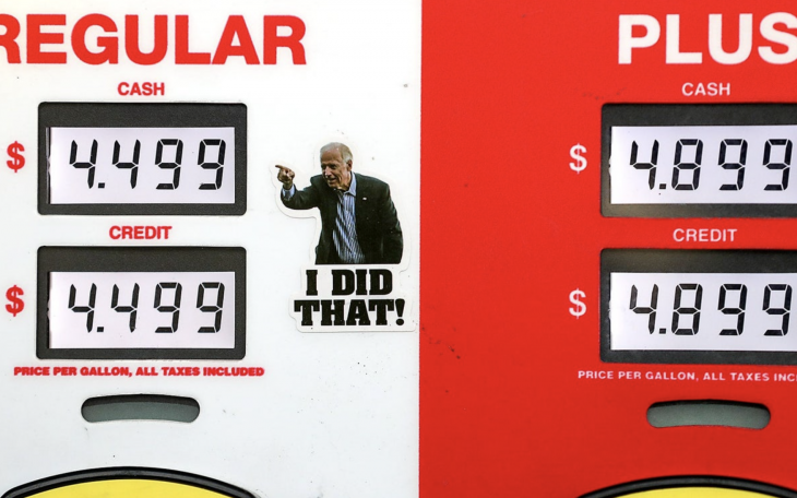Biden I Did That Gas Pump