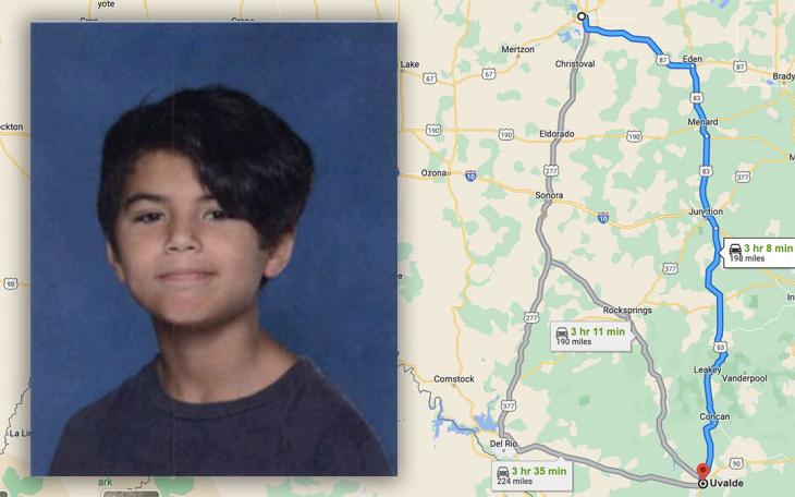 Uziyah Garcia of San Angelo recently moved to Uvalde at the beginning of this school year. Then, tragedy struck.