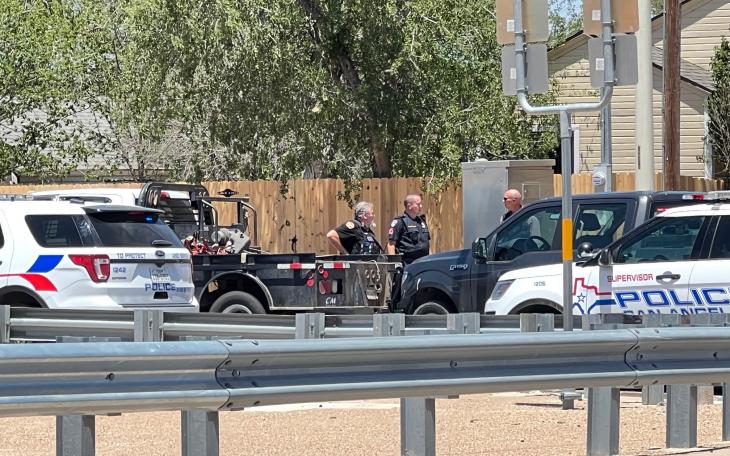 High Speed Chase Crash 7.6.22 (LIVE! Photo/James Bouligny)