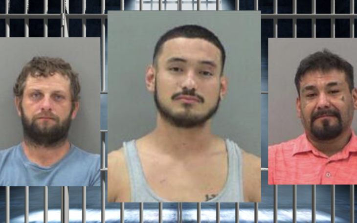 Austin Rogers (L) Eric Hernandez (M) Paul Guevara (R)