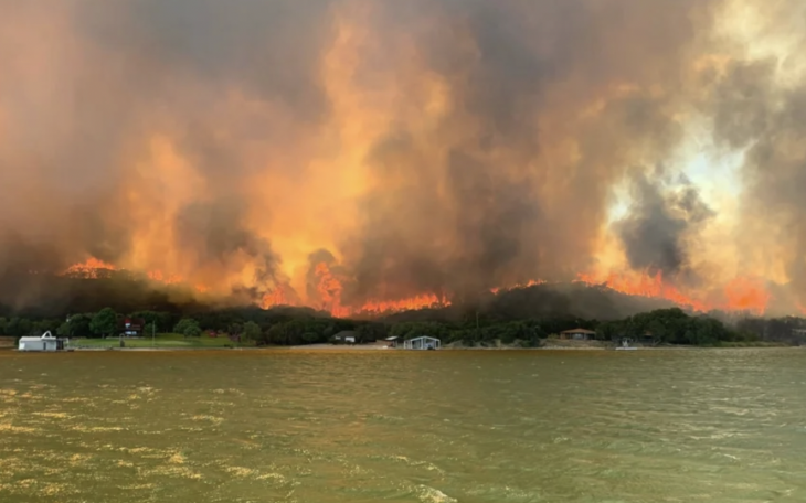 1148 Fire at Possum Kingdom Lake