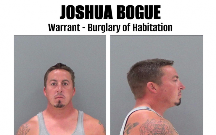 Joshua Bogue Wanted for Burglary (Contributed/CVCrimestoppers)