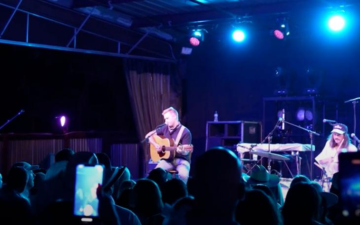 Corey Kent performs in Helotes, Texas