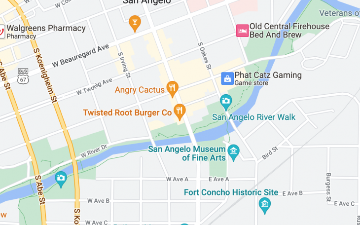 Map of Chadbourne &amp; Ave. B Closure Area (Contributed/Google Maps)