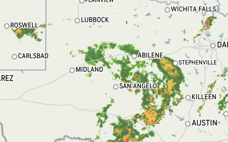 Radar image 715 am 8.30.22 (Contributed/NOAA)