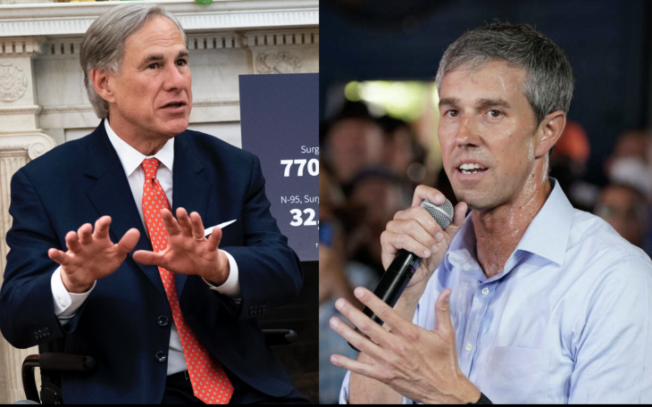 Abbott (L) Beto (R)
