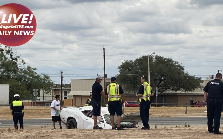 DAILY LIVE! | Highway Race Causes Rollover Crash on Houston Harte